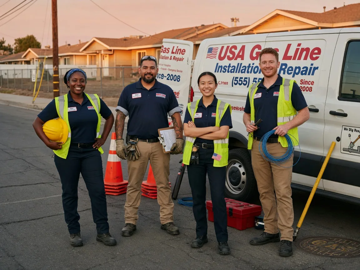 Gas Line Installation company in Asbury, IA